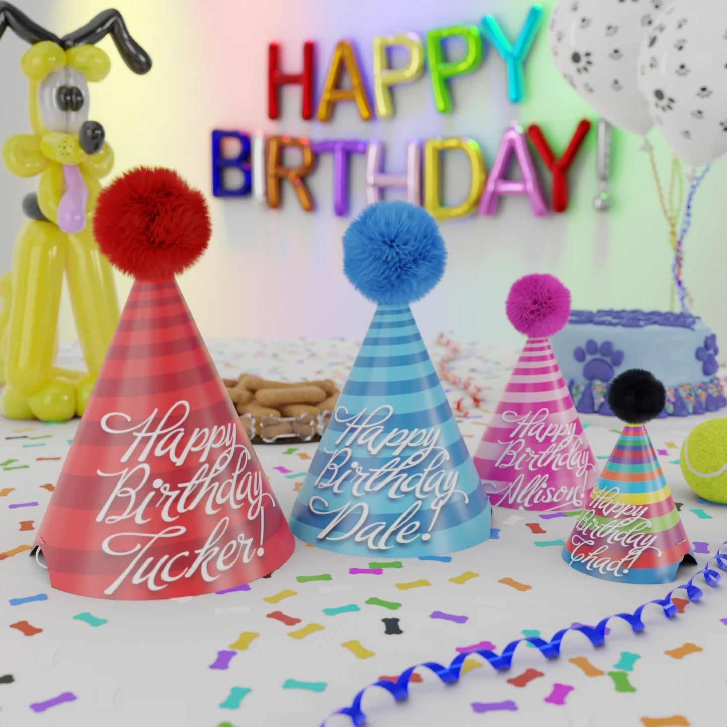 Custom Birthday Hat for Dogs