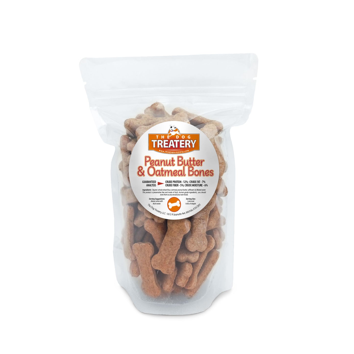Peanut Butter & Oatmeal Bones